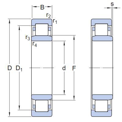 NU 2217 ECM bearing NU 2217 ECM bearing